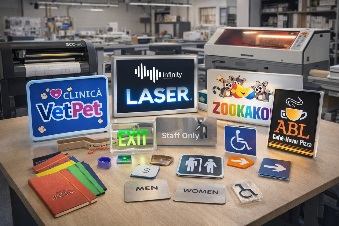 Exhibidor de piso P.O.P. en pasillo de tienda